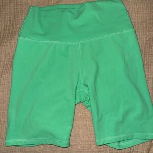 Wild Fable Vibrant Green Bike Shorts